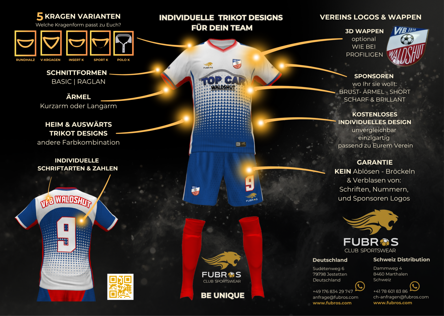 FUBROS - Vorderseite Vereins Broschüre