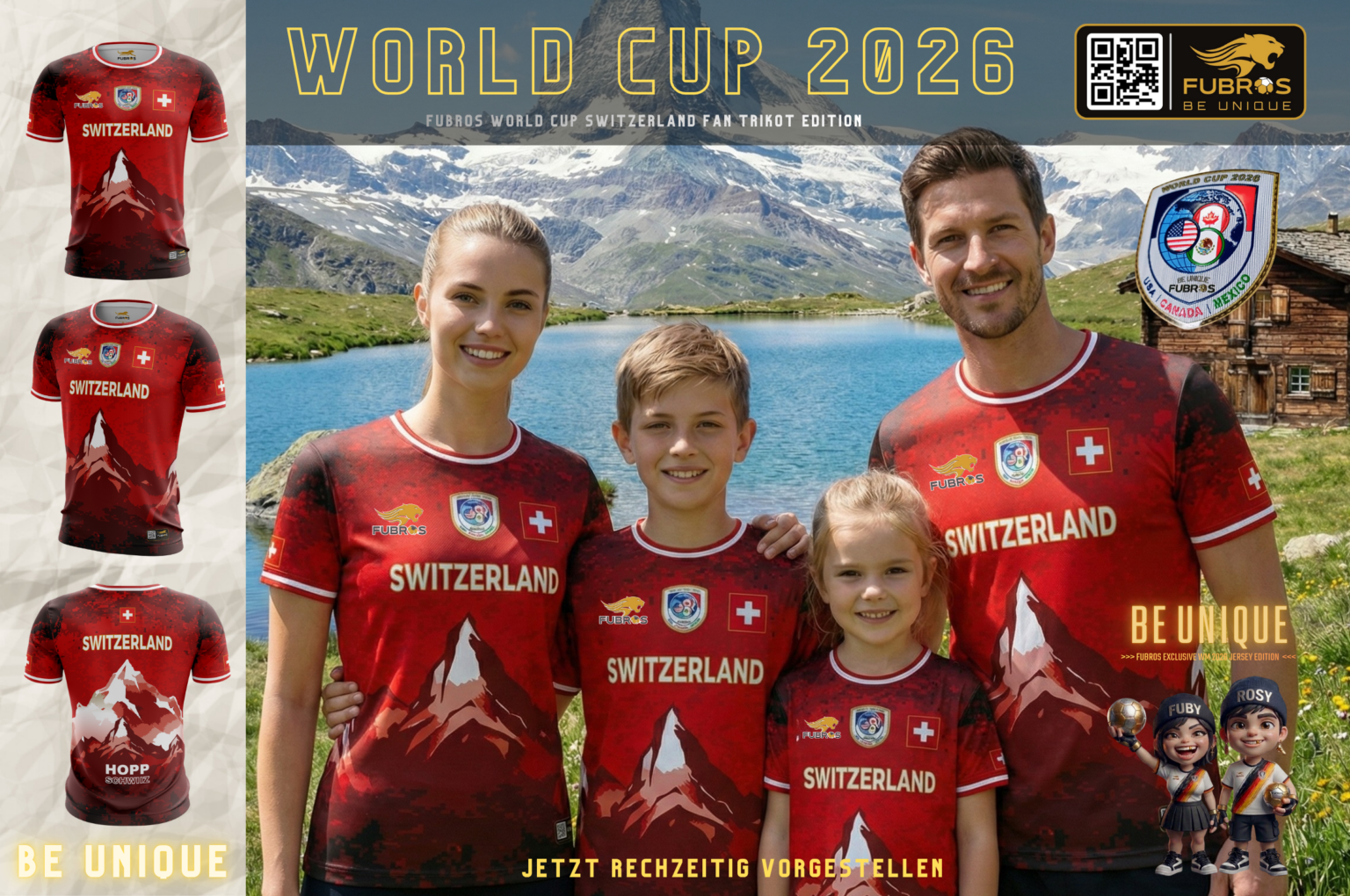 FUBROS SWISS WM FAN Jersey Limited Edition 2026