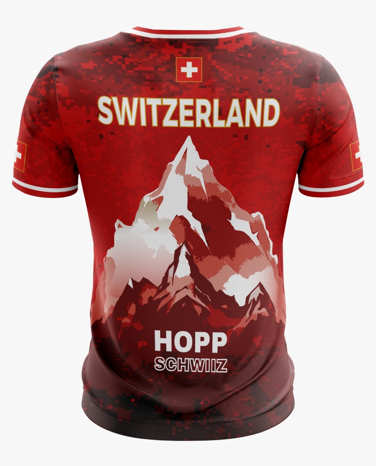CH-WM-Trikot-Rücken