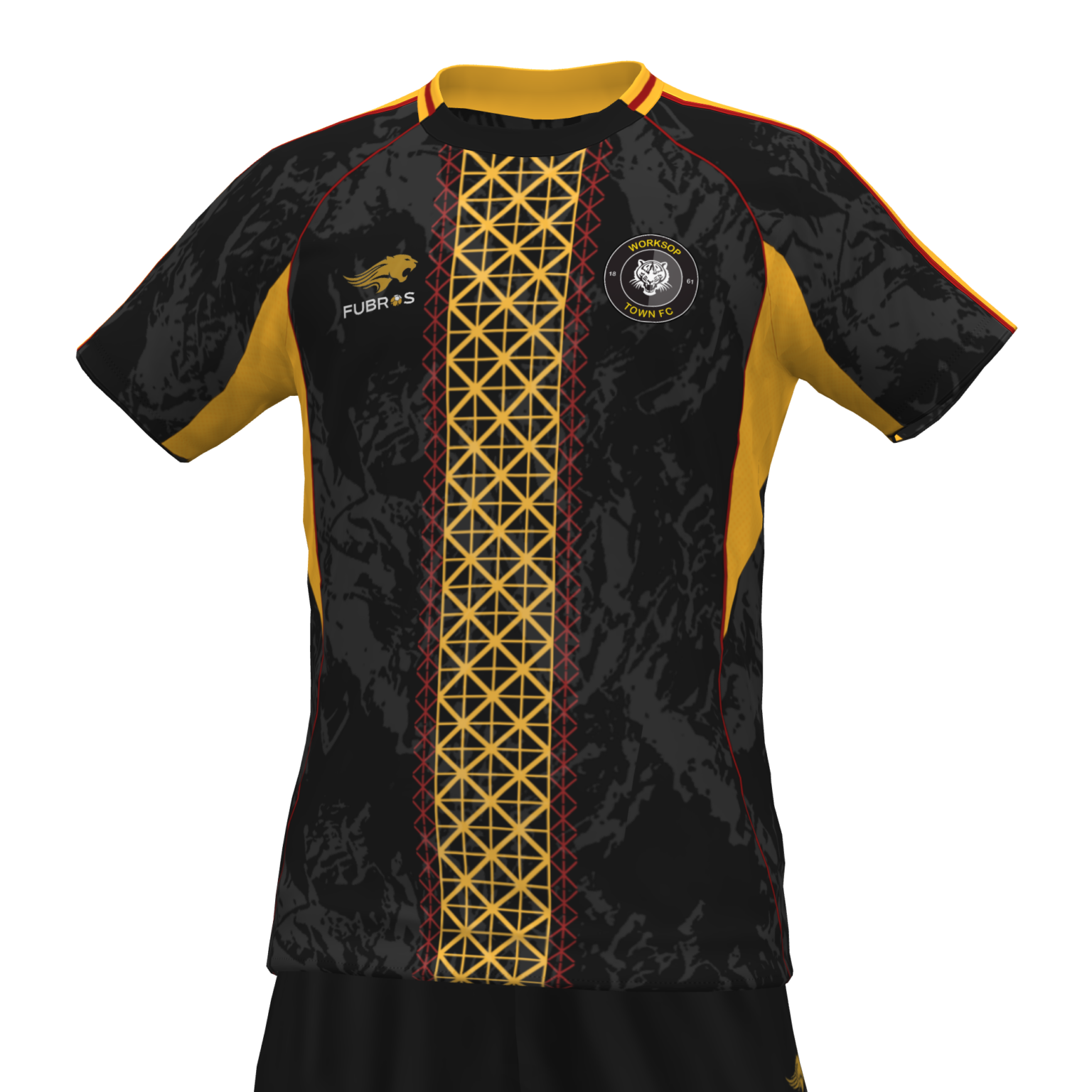 FUBROS Black-Gold Edition 1 Jersey